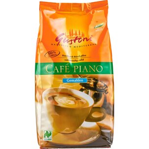 Café piano, gemahlen