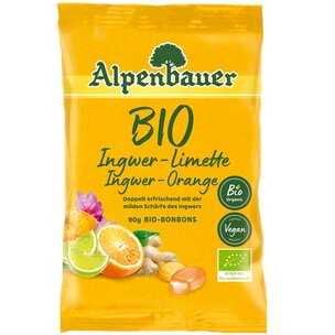 Bio-Bonbons Ingwer  Limette/ Orange 