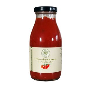 Tomatensauce aus Kirschtomaten natur