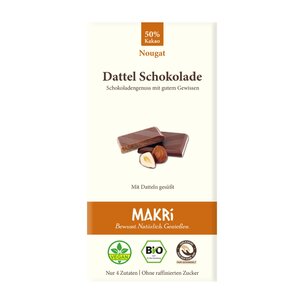 Dattel Schokolade - Nougat 50%