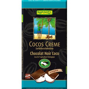 Zartbitter Schokolade Cocos-Creme gefüllt HIH