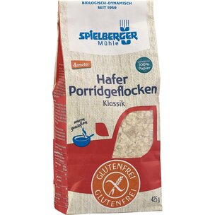 Glutenfreie Hafer Porridgeflocken Klassik, demeter