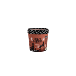 BLACK FOREST ICE CREAM Bio Schokolade Milcheis 100ml Becher 