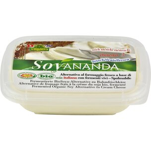 Soyananda Rahmfrischkäse - vegane Alternative zu Rahmfrischkäse