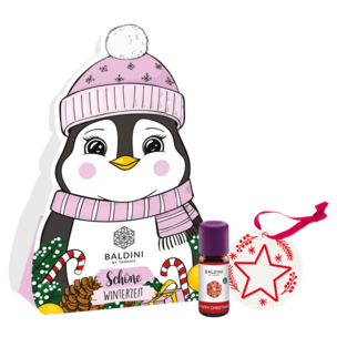 Baldini Weihnachts-Duftset Pinguin mit Happy Christmas 2024