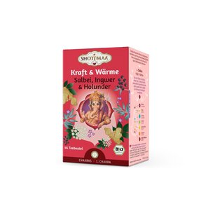 Kraft & Wärme - Salbei, Ingwer & Holunderblüte