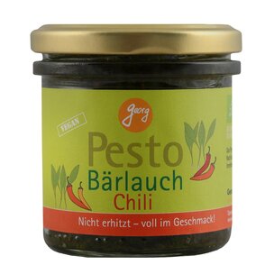 Pesto Bärlauch Chili scharf Bio