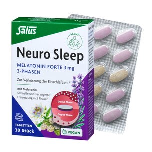 Neuro Sleep Melatonin Forte 3 mg 2 Phasen 30 Tbl