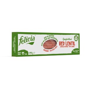 Felicia Bio Rote Linsen Spaghettoni