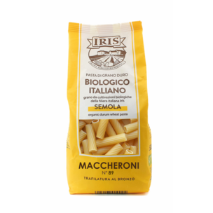 Maccheroni hell aus oekologischer Italienischer Hartweizengriess 500 gr. 