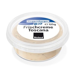 Bio Frischcreme Toscana 125 g PRE PACK