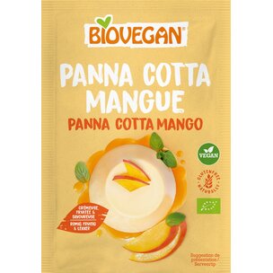 Panna cotta, mango, FR-NL, organic, 38g