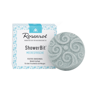 ShowerBit® - festes Duschgel Meeresfrische - 60g - in Schachtel