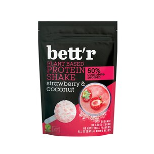 Bett`r Protein Shake Strawberry and Coconut 450g