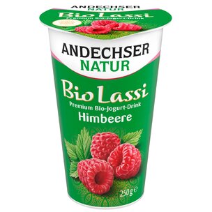 Bio Lassi -Drink Himbeere