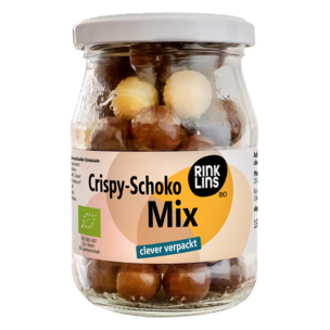 Crispy-Schoko Mix im Pfandglas