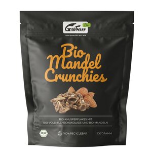 Bio Mandel Crunchies (100g Beutel)