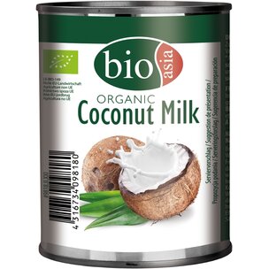 Bio Kokosnussmilch, Fettgehalt: ca. 18%