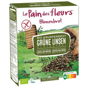 Bio Knusperbrot grüne Linsen