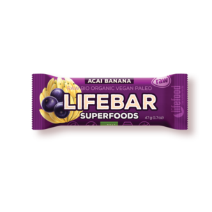 Lifebar Superfoods  Açai + Banane Roh Bio