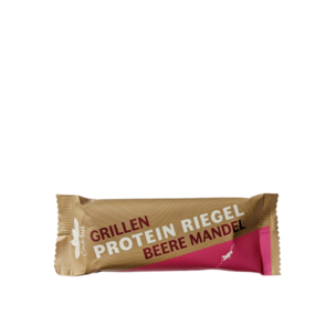 Grillen Protein Riegel Beere Mandel