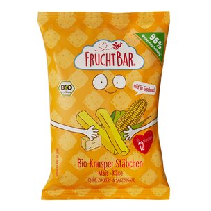 Bio-Knusper-Stäbchen Mais, Käse