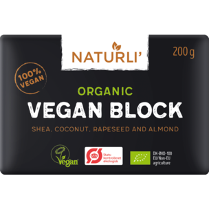 Naturli' organic vegan block 200g