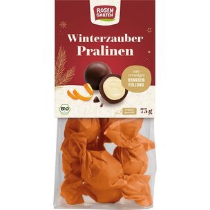 Winterzauber-Pralinen mit cremiger Orangenfüllung