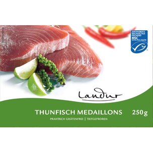 LAN MSC Thunfisch Medaillons grün 250g