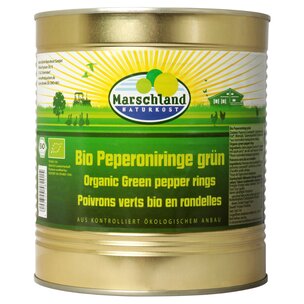 Bio-Peperoniringe grün 3.100 ml Ds. MARSCHLAND