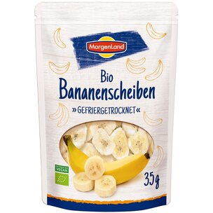 Bio Bananenscheiben gefriergetrocknet