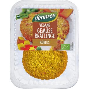 Vegane Gemüsebratlinge Kürbis