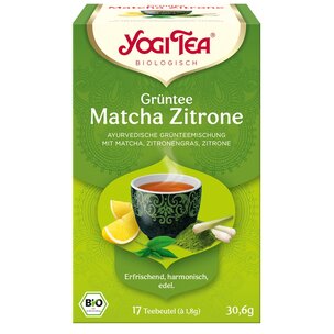 Yogi Tea® Grüntee Matcha Zitrone Bio