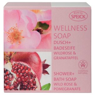 Wellness Soap BDIH Wildrose + Granatapfel