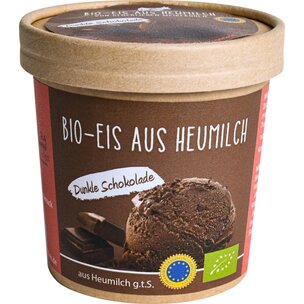 Bio - Eis aus Heumilch g.t.S. Dunkle Schokolade 300ml