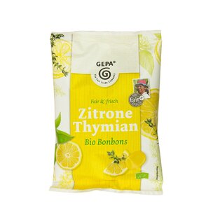 Bio Zitrone Thymian Bonbons