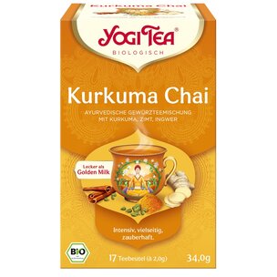 Yogi Tea® Kurkuma Chai, Bio-Gewürztee