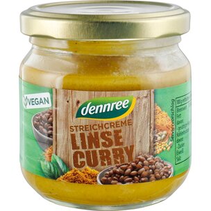 Streichcreme Linse-Curry 