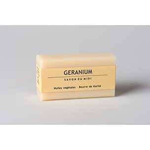 Seife mit Karité-Butter Geranium 100g