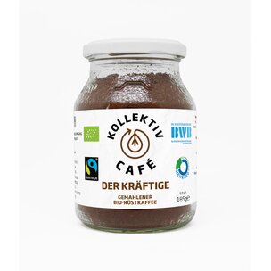 KollektivCafé Zimt, Gemahlener Bio-Röstkaffee mit Bio-Ceylon-Zimtpulver
