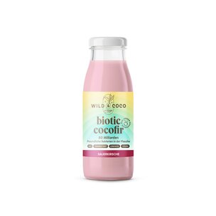 Wild & Coco Biotic Cocofir Sour Cherry, vegan, bio