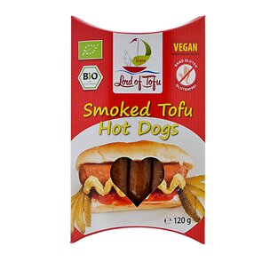 Smoked Tofu Hot Dogs (Tofu-Räucherlinge)