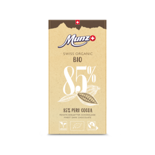 Munz Organic 85% Cocoa 100g