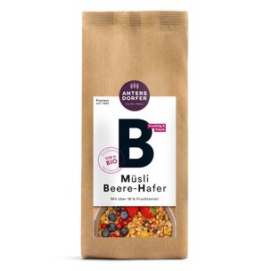 Bio Müsli Beere Hafer