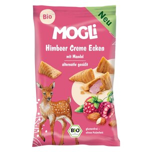 Bio Himbeer Creme Ecken