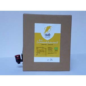Bio Sonnenblumenöl kaltgepresst 3L