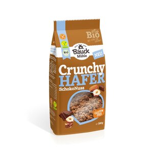 Hafer Crunchy Schoko Nuss Bio gf