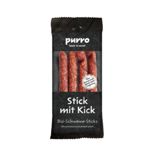 PUR BIO-Schweine-Sticks e80g GS
