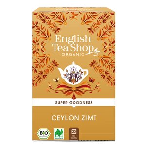 English Tea Shop - Ceylon Zimt, BIO Naturland, 20 Teebeutel