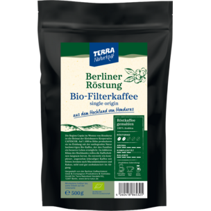 Berliner Röstung Filterkaffee, gemahlen  500g